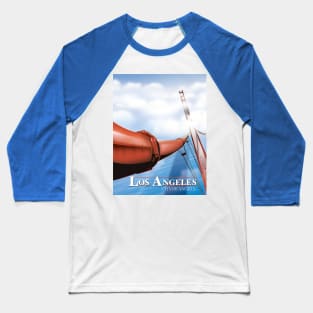 Los Angeles City of Angels. Baseball T-Shirt